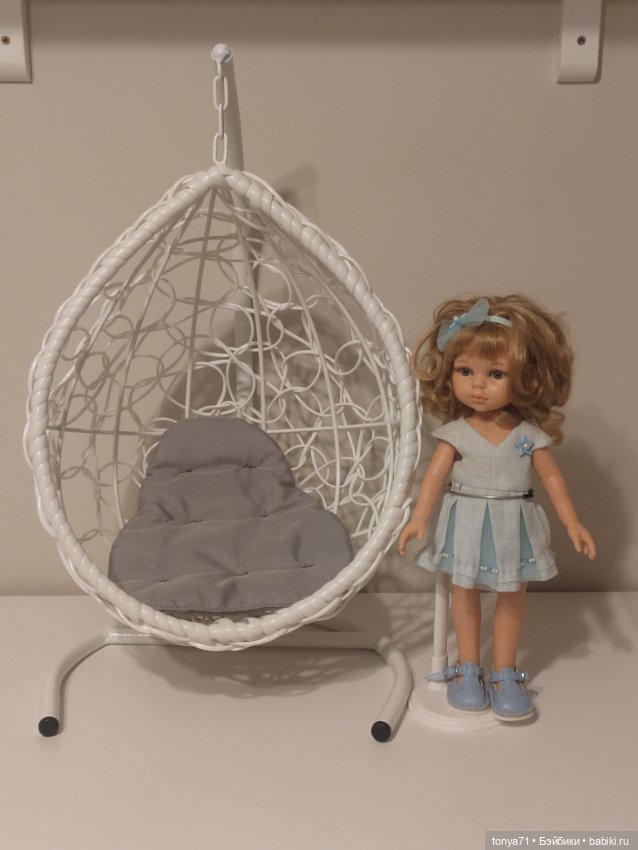 Качели кокон для кукол — Кукольная мебель (фото 8)