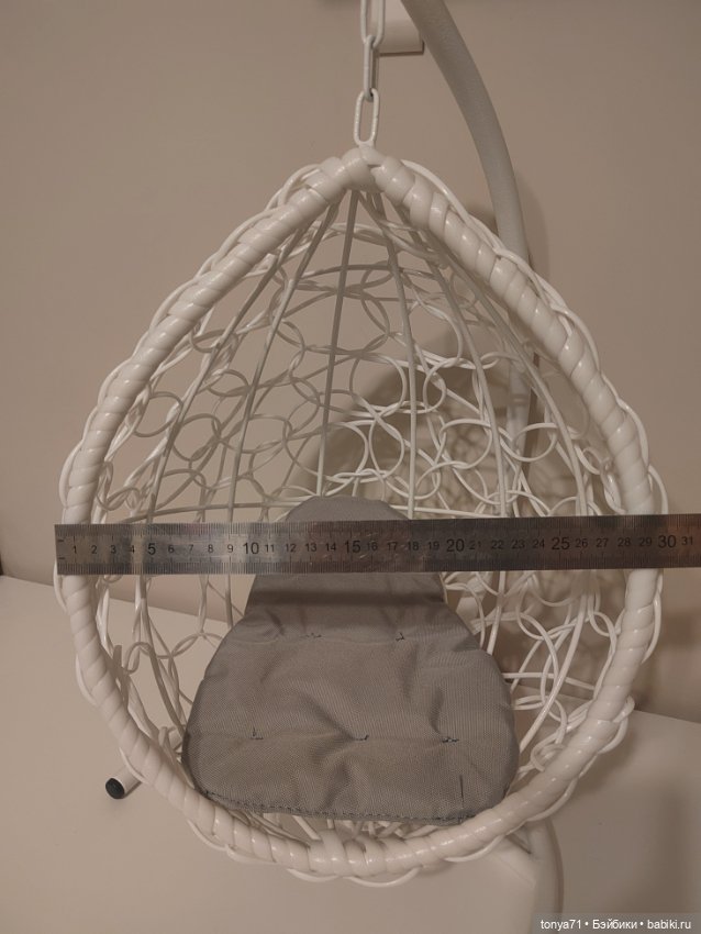 Качели кокон для кукол — Кукольная мебель (фото 2)