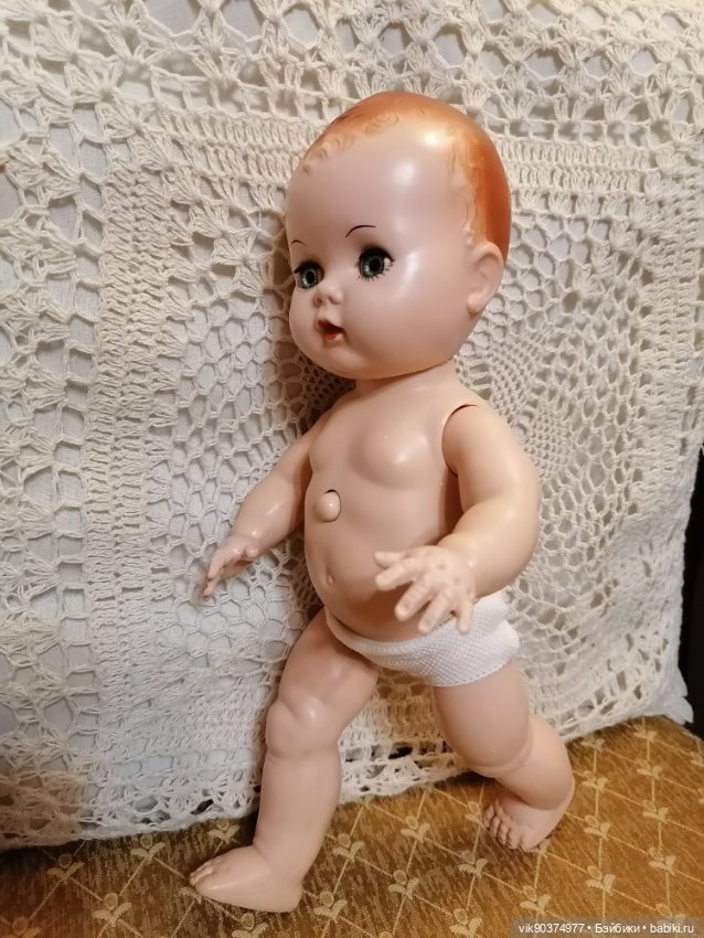 Американский малыш из хард пластика с кивающей головой