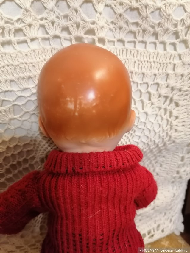 Американский малыш из хард пластика с кивающей головой (фото 8)