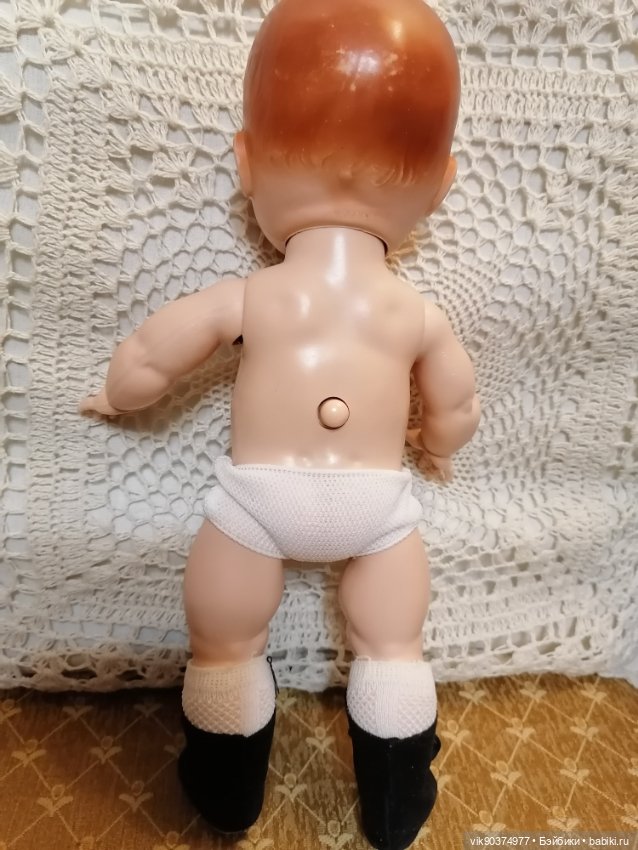 Американский малыш из хард пластика с кивающей головой (фото 10)