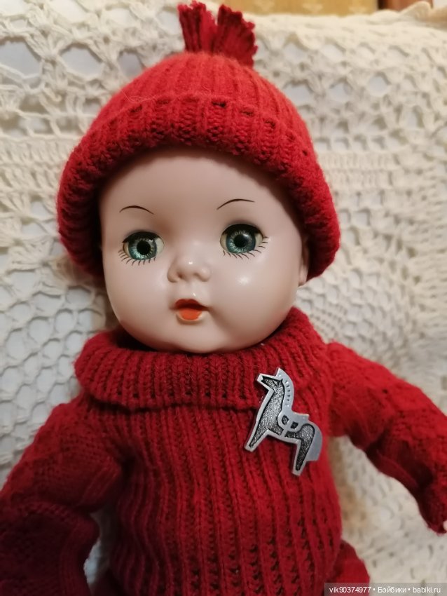 Американский малыш из хард пластика с кивающей головой (фото 5)