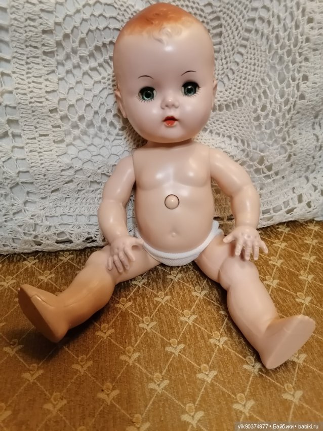 Американский малыш из хард пластика с кивающей головой