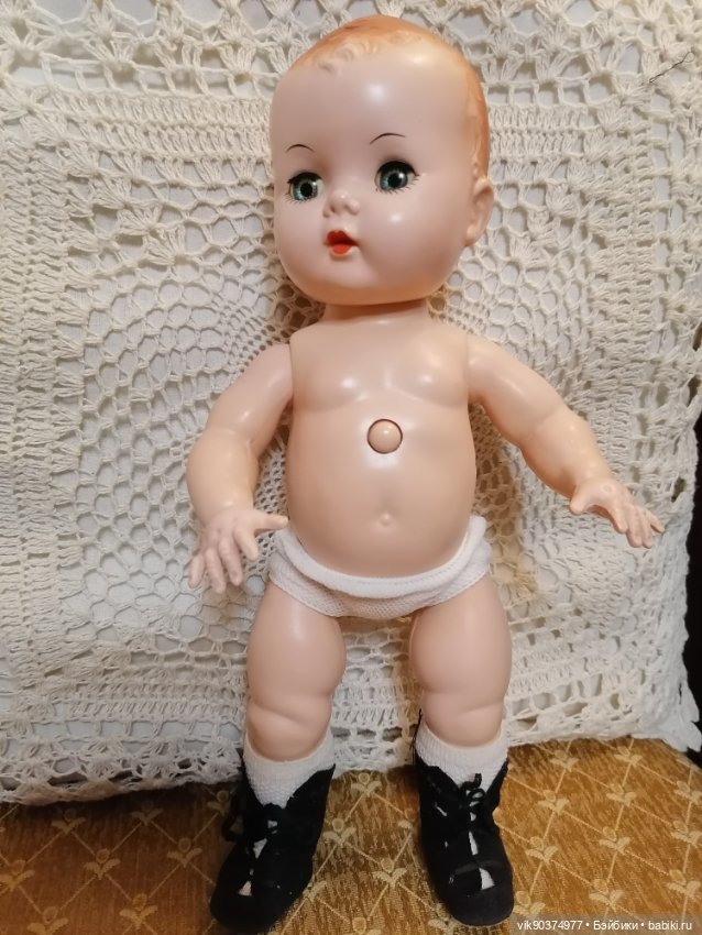 Американский малыш из хард пластика с кивающей головой (фото 9)