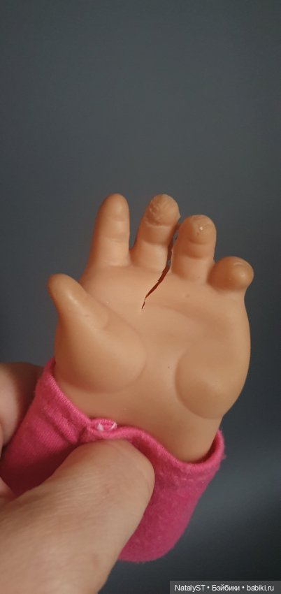 Большой пупс под восстановление (фото 7)