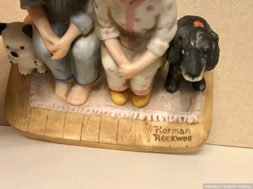 Фигурка Norman Rockwell Santa's Visit 1982 (фото 6)