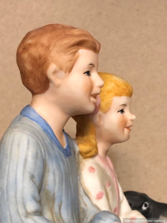 Фигурка Norman Rockwell Santa's Visit 1982