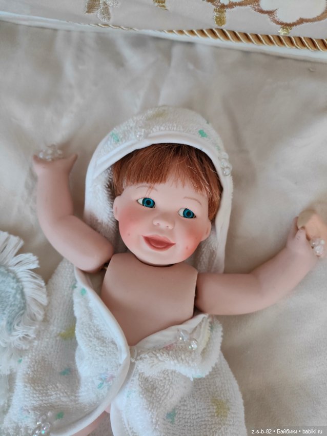 Цельнофарфоровый малыш Эштон Дрейк (фото 9)