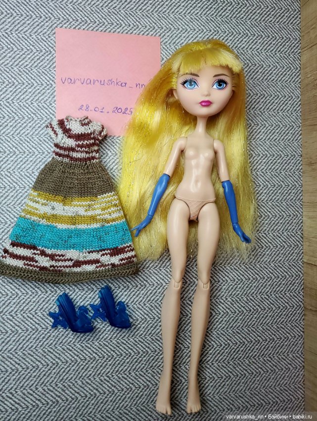 Кукла Ever After High Блонди Локс День коронации (фото 8)