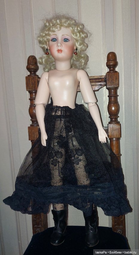 Реплика антикварной куклы с телом Леди (фото 5)