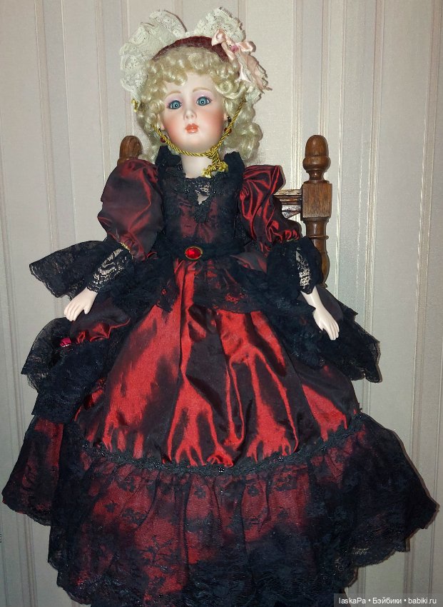 Реплика антикварной куклы с телом Леди (фото 2)