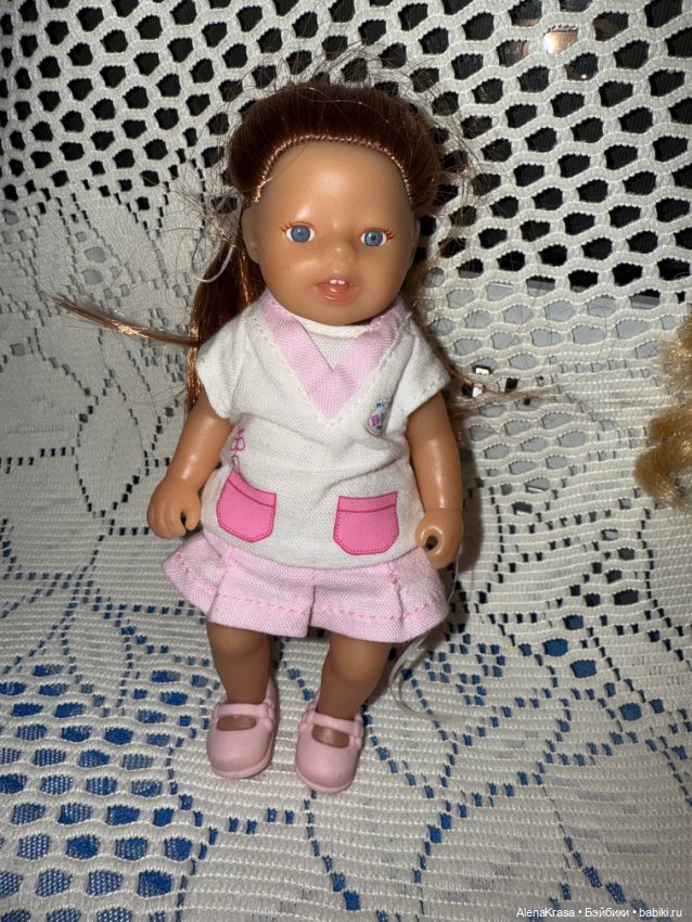 Кукла baby born mini набор докор