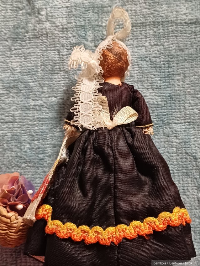 Мини-куколка из Италии Винтаж (фото 2)