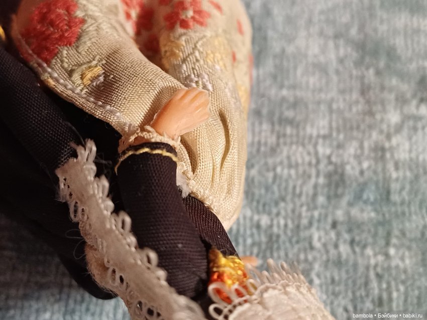 Мини-куколка из Италии Винтаж (фото 5)