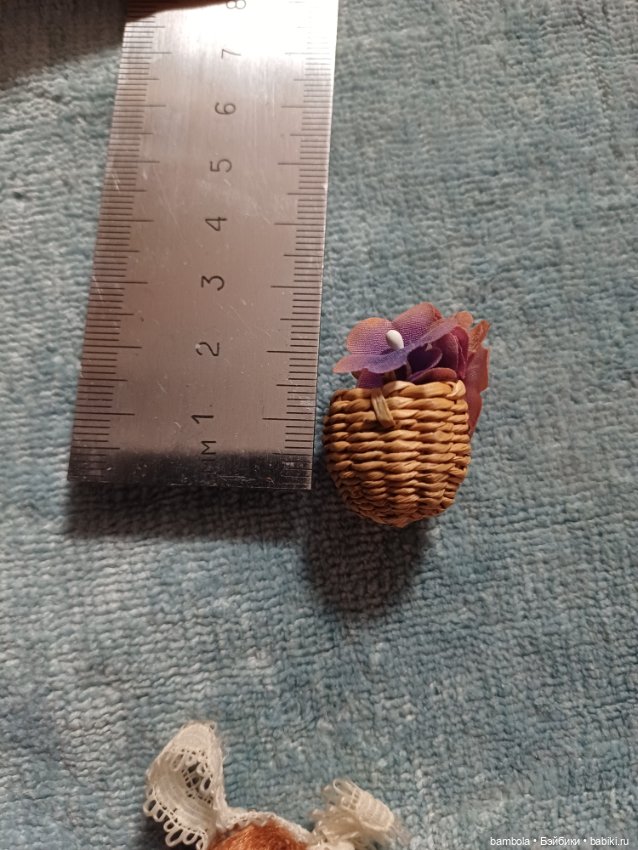 Мини-куколка из Италии Винтаж (фото 9)