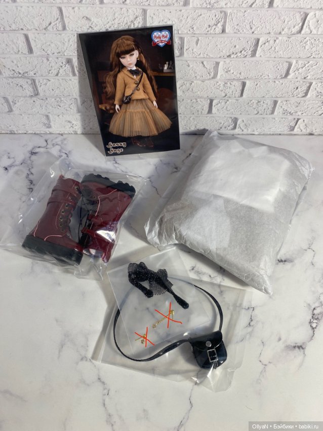 Аутфит Сейдж 2 Руби Ред — Одежда для кукол