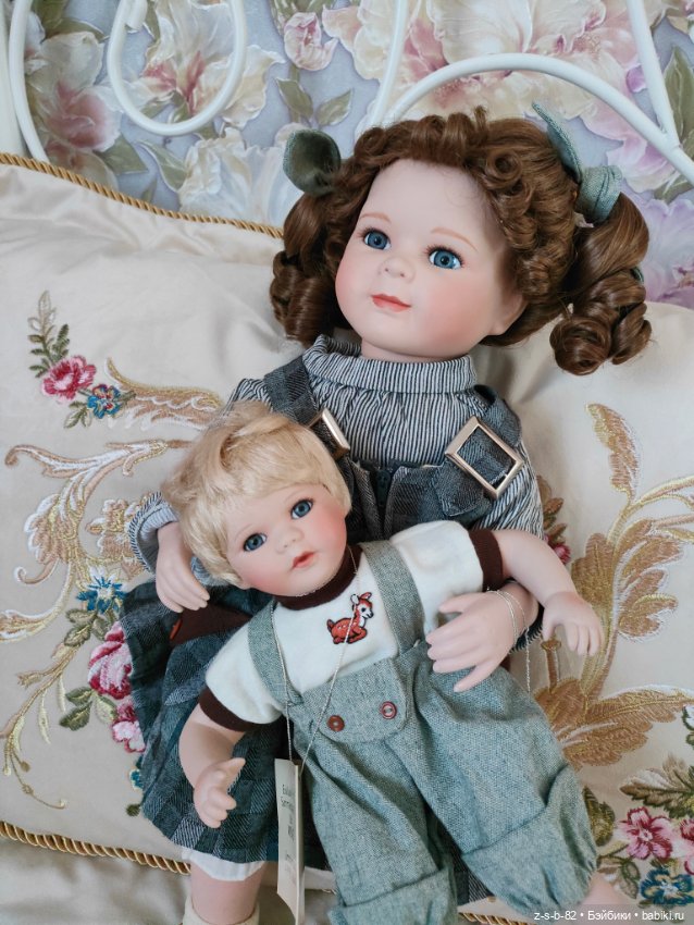 Сладкая парочка — Фарфоровые куклы (фото 5)