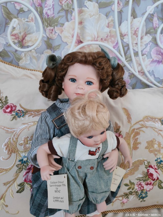 Сладкая парочка — Фарфоровые куклы (фото 3)