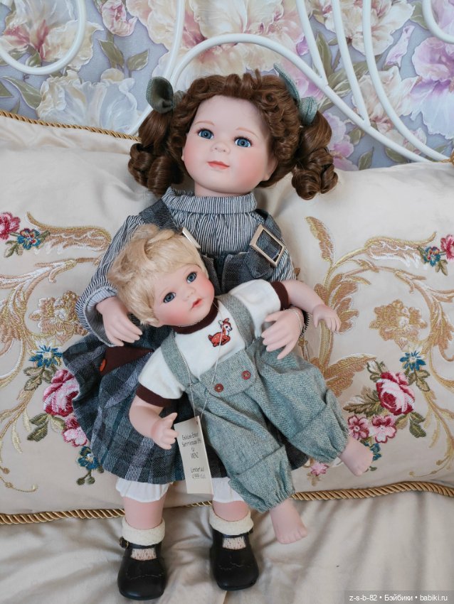 Сладкая парочка — Фарфоровые куклы (фото 8)