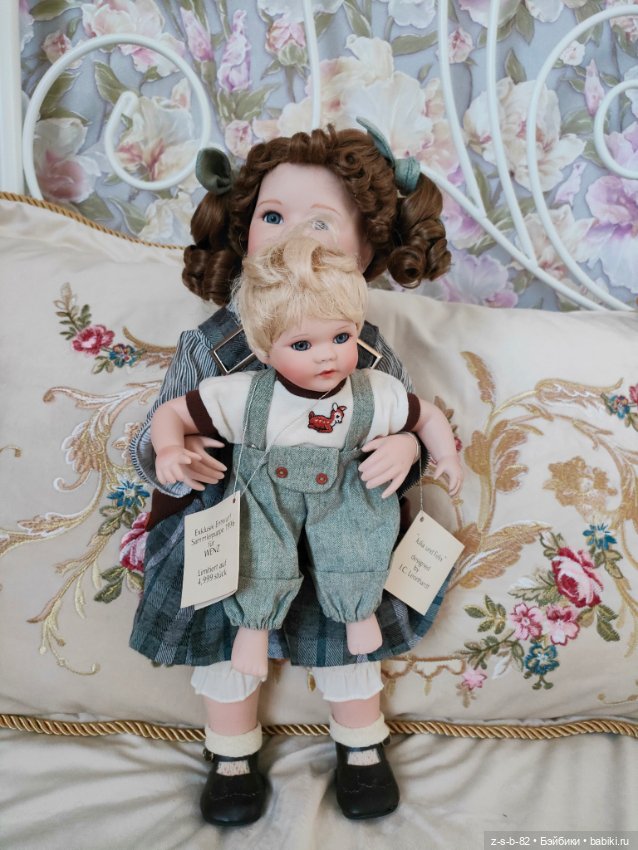 Сладкая парочка — Фарфоровые куклы