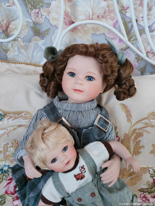 Сладкая парочка — Фарфоровые куклы (фото 6)