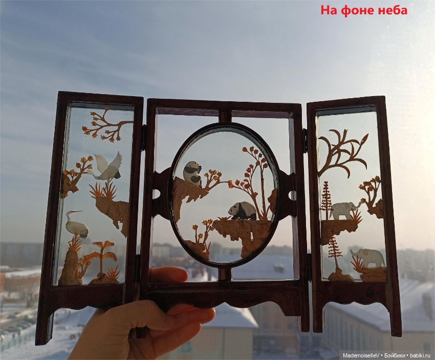 Ширма "Старый Китай" — Кукольная мебель (фото 5)