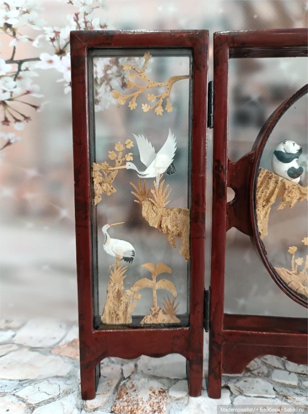 Ширма "Старый Китай" — Кукольная мебель (фото 10)