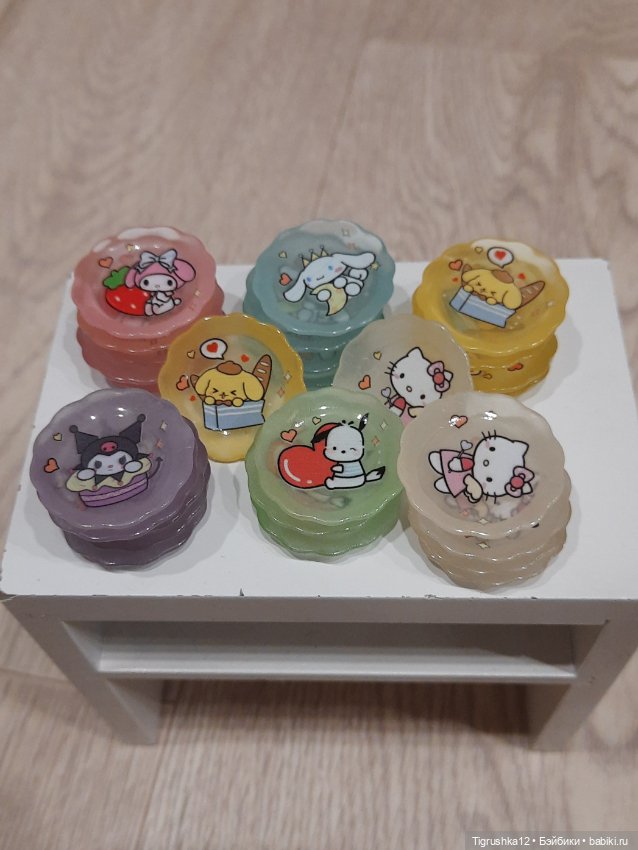 Тарелочки — Миниатюра для кукол (фото 3)