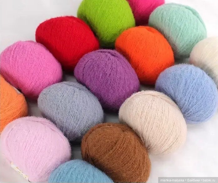 Фетровая пряжа для игрушек и кукольной одежды