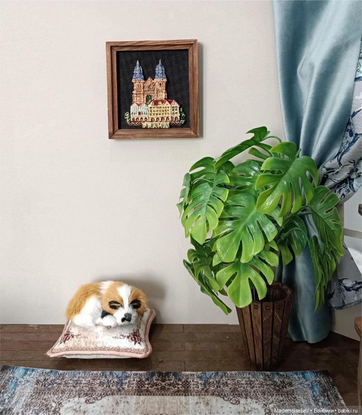 Панно "Прага" — Миниатюра для кукол