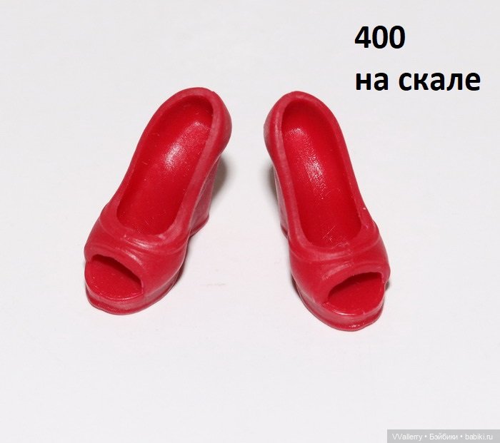 Красная обувь на барби (несколько) (фото 2)