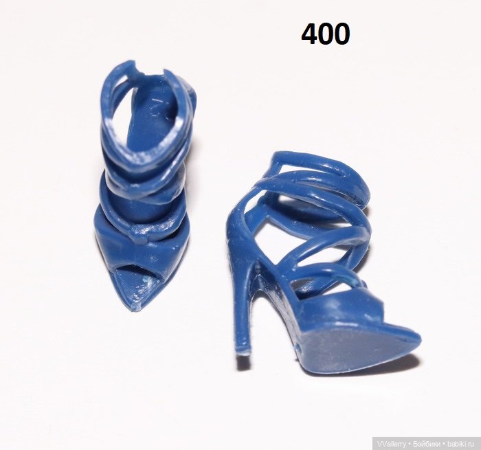 Голубая обувь на барби (несколько) (фото 2)