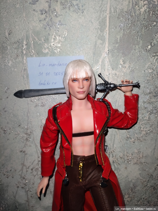 Кукла ооак Данте — ООАК (кастом куклы) (фото 6)