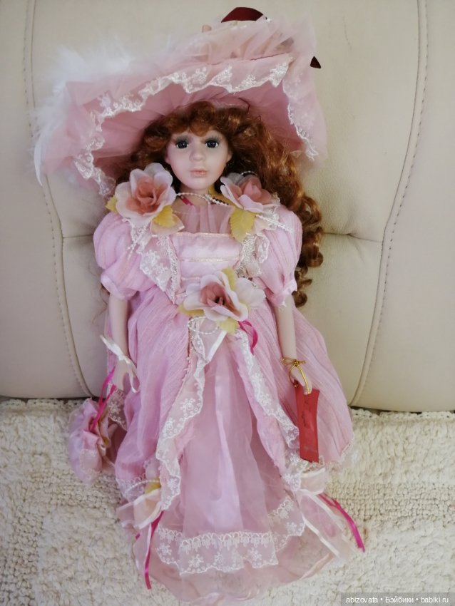 Фарфоровая кукла Миледи 18 45см Angel Collection (фото 2)