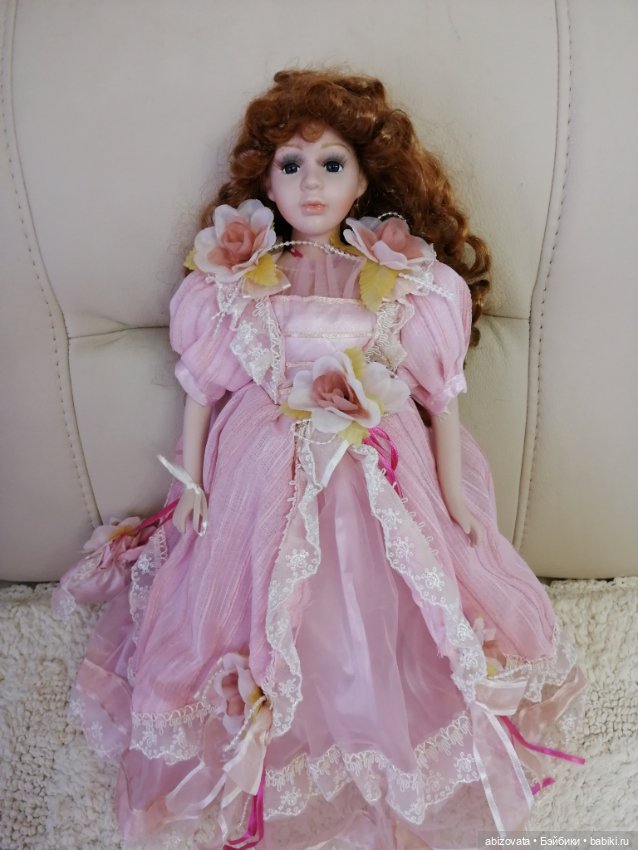 Фарфоровая кукла Миледи 18 45см Angel Collection (фото 7)