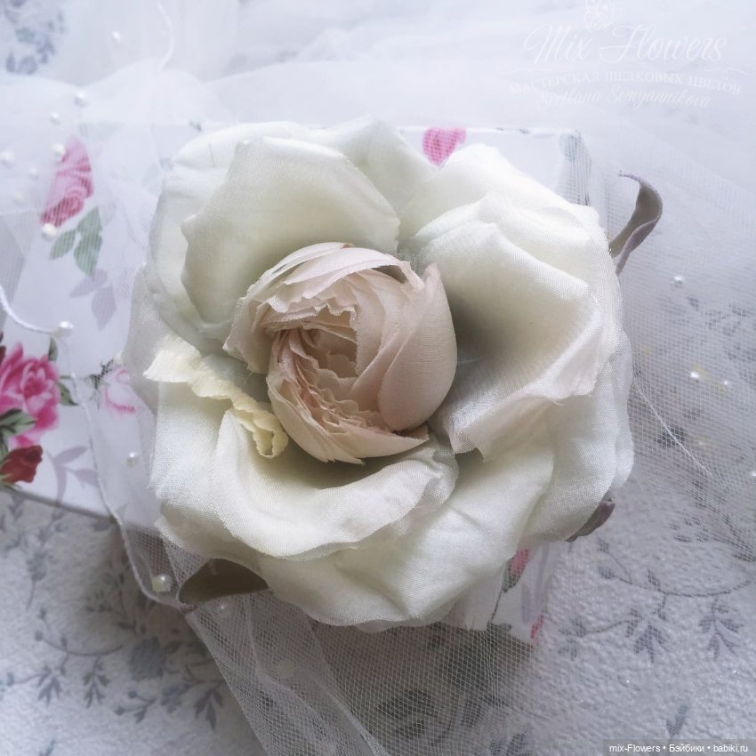 Шелковые Розы для кукол и кукольных фотосессий