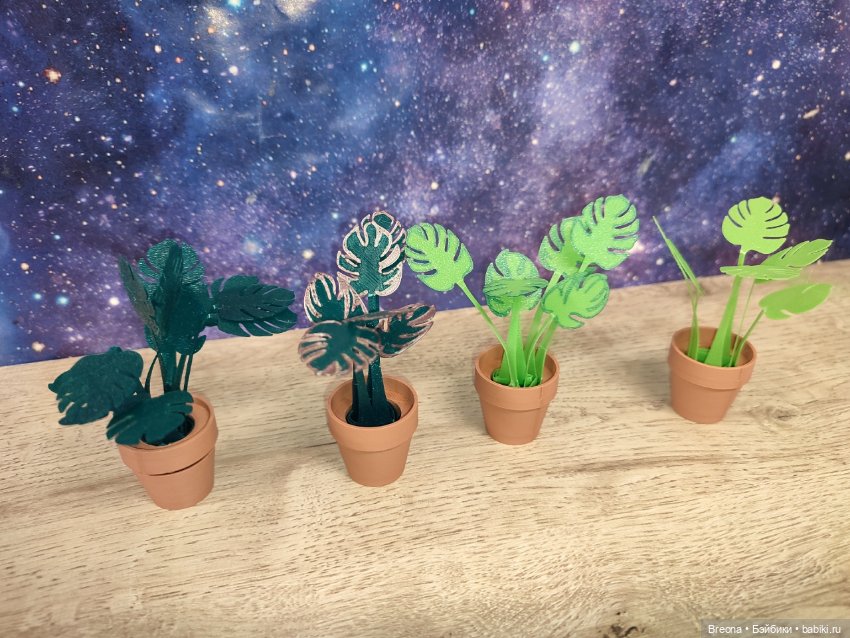 Комнатные растения — Миниатюра для кукол (фото 3)