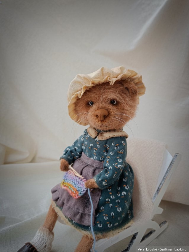 Кошечка Grandma — Авторские игрушки (фото 9)