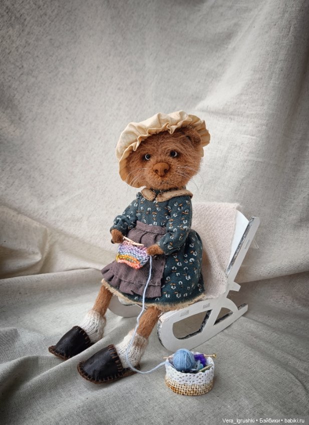 Кошечка Grandma — Авторские игрушки (фото 2)