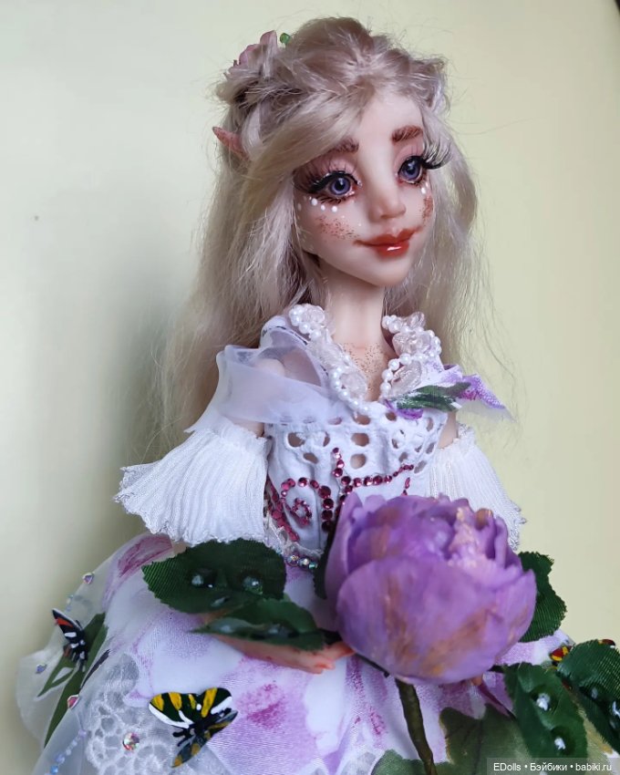 Сказочный лесной эльф — Авторские куклы (фото 6)