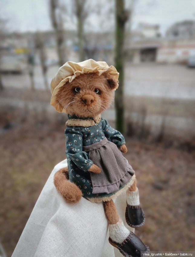 Кошечка Grandma — Авторские игрушки (фото 5)