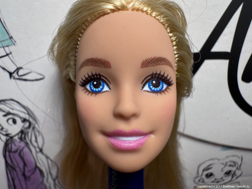 Голова Барби йоги "Безграничные движения" Милли 2024 год (фото 2)