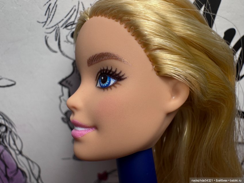 Голова Барби йоги "Безграничные движения" Милли 2024 год (фото 4)