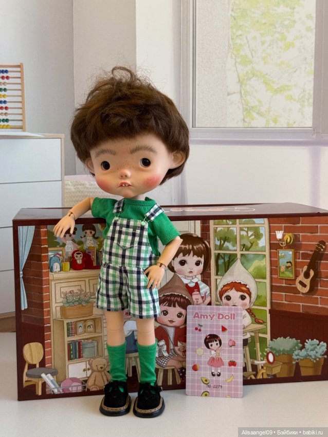 Парень в парике — Куклы BJD