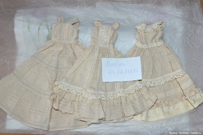 Три платья для minifee — Одежда для BJD (фото 7)