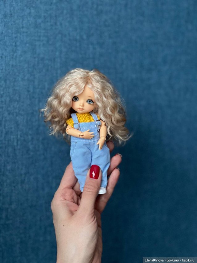 Парик для лати, boi dolls 5 дюймов с четвертью (фото 7)