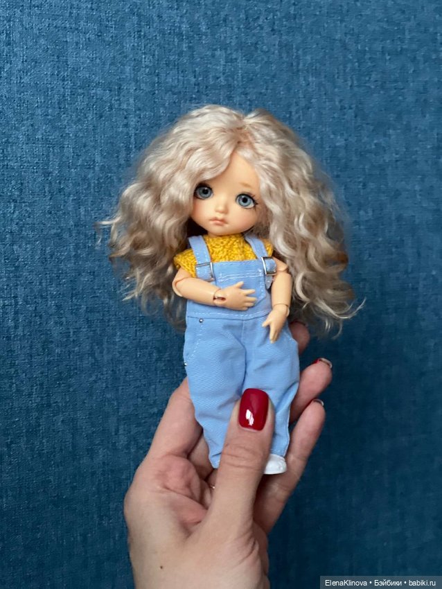 Парик для лати, boi dolls 5 дюймов с четвертью (фото 6)