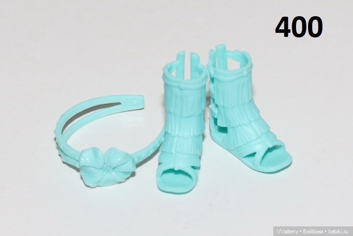 Голубая обувь на барби (несколько) (фото 3)