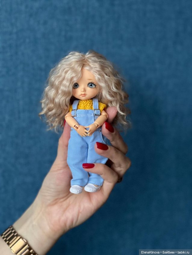 Парик для лати, boi dolls 5 дюймов с четвертью (фото 8)