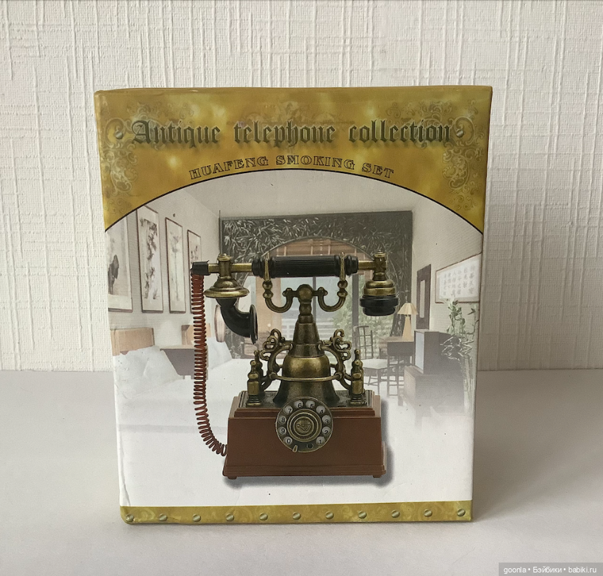 Ретро телефон для больших кукол (фото 7)